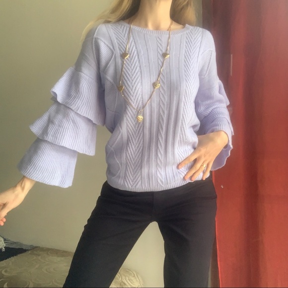 Table eight lilac sweater, new w tags, small - Picture 2 of 7